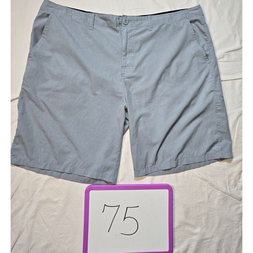Salt Life Live Salty Light Blue Board Shorts SLX-QD Size 42 Mens Shorts - 75